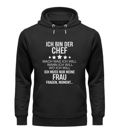 ICH BIN DER CHEF Hoodie - Spruechefabrik