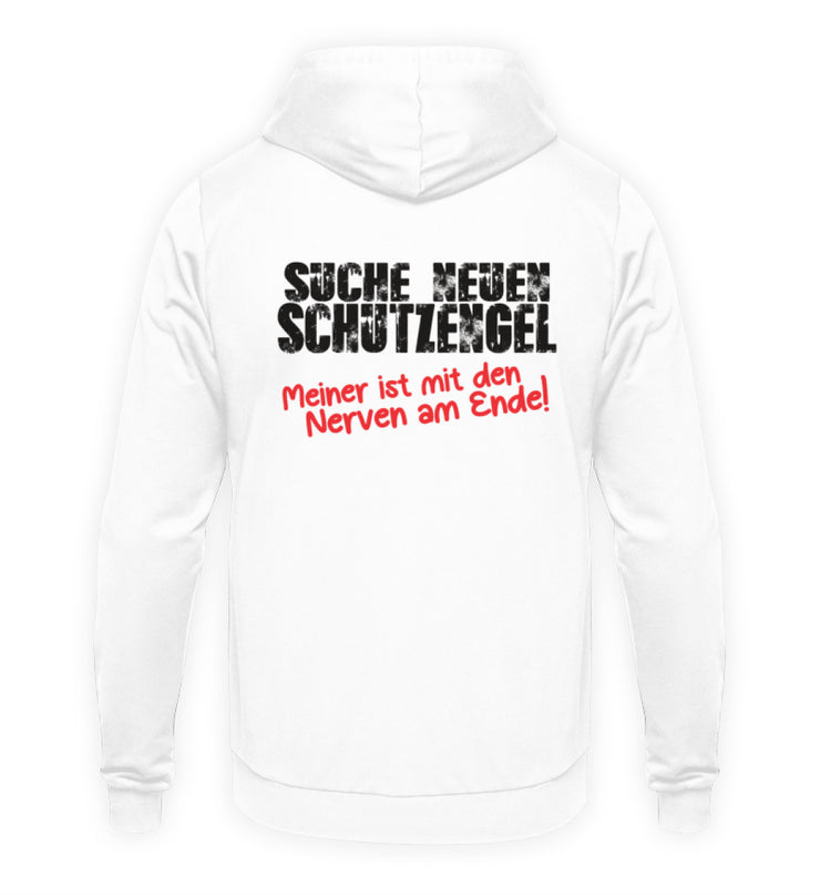 SUCHE NEUEN SCHUTZENGEL Backprint Hoodie